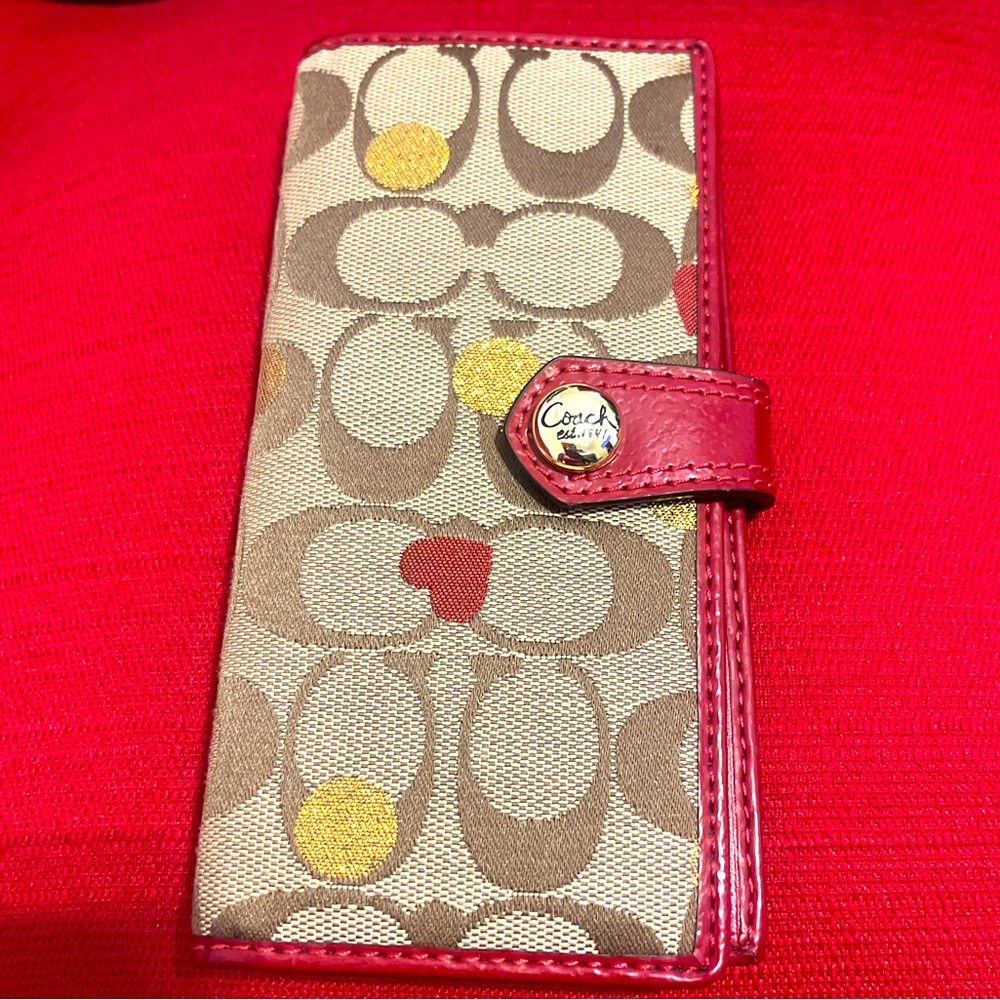 Multicolor Coach Wallet